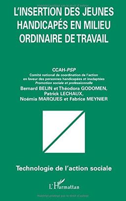 L'insertion des jeunes handicapés en milieu ordinaire de travail