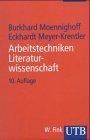 Arbeitstechniken Literaturwissenschaft