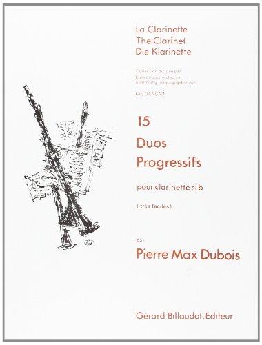 15 Duos Progressifs Faciles (2 CLARINETTES SI B)