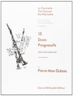 15 Duos Progressifs Faciles (2 CLARINETTES SI B)