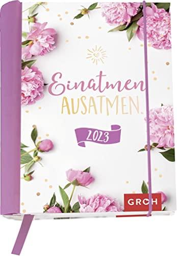 Einatmen. Ausatmen. 2023: Wochenkalender mit 12 Postkarten (Terminplaner für die Handtasche)