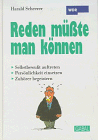 Reden müßte man können