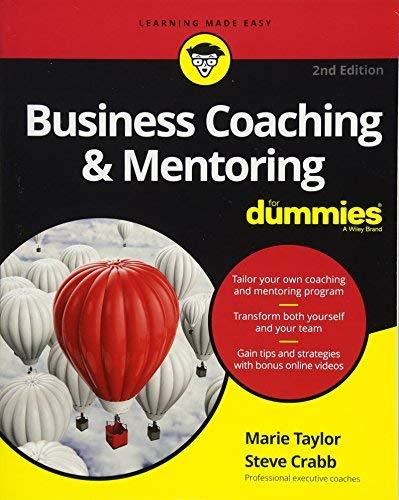 Business Coaching & Mentoring For Dummies