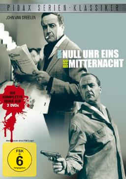 Pidax Serien-Klassiker: Von null Uhr eins bis Mitternacht - Die komplette 13-teilige Krimiserie [2 DVDs]