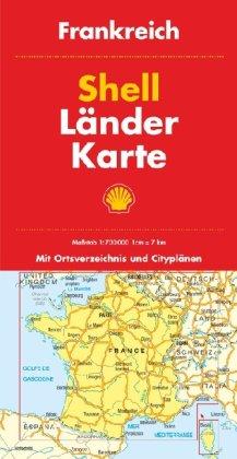 Shell Länderkarte Frankreich 1:700.000