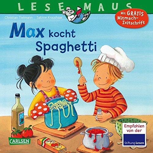 LESEMAUS 62: Max kocht Spaghetti