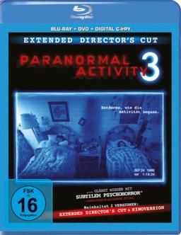 Paranormal Activity 3 - Extended (+ DVD + Digital Copy) [Blu-ray] [Director's Cut]