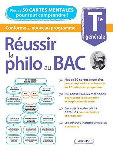 Réussir la philo au bac, terminale générale : plus de 50 cartes mentales pour tout comprendre ! : conforme au nouveau programme