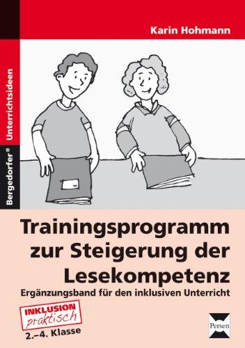 Trainingsprogramm Lesekompetenz - Ergänzungsband: Ergänzungsband für den inklusiven Unterricht in Klasse 2-4