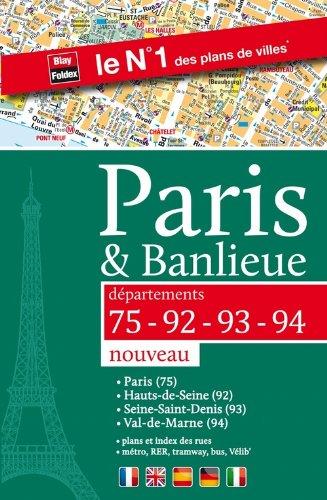 Paris & banlieue : départements 75-92-93-94