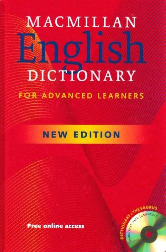 Macmillan English Dictionary for Advanced Learners