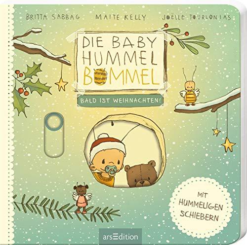 Die Baby Hummel Bommel - Bald ist Weihnachten: Ein allererstes Weihnachtsbuch zum Entdecken mit Schiebern, für Kinder ab 12 Monaten