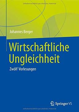 Wirtschaftliche Ungleichheit: Zwölf Vorlesungen