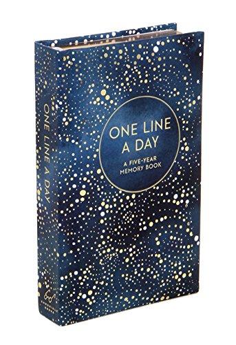 One Line a Day (Celestial): A Five-Year Memory Journal (Journals)