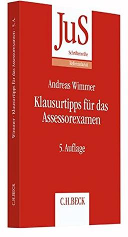 Klausurtipps für das Assessorexamen (JuS-Schriftenreihe/Referendariat, Band 113)