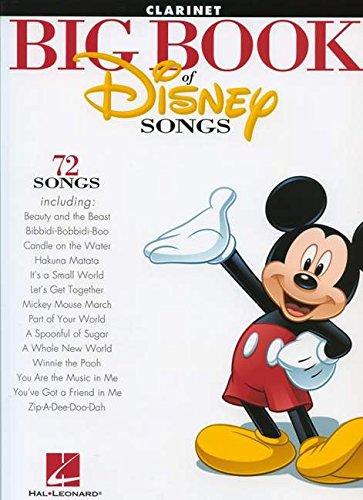 The Big Book Of Disney Songs - Clarinet: Songbook für Klarinette