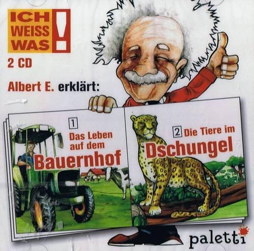 Ich weiss was! Albert E. erklärt: 1. Das Leben auf dem Bauernhof / 2. Die Tiere im Dschungel