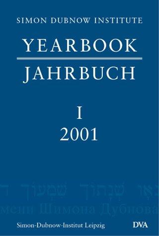 Jahrbuch des Simon-Dubnow-Instituts; Simon Dubnow Institute Yearbook