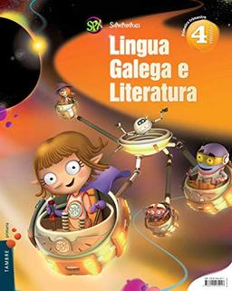 Lingua galega e literatura, 4 Educación Primaria. 1, 2 e 3 trimestres (Superpixépolis)