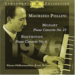 Centenary Collection 1976: Maurizio Pollini. Mozart: Klavierkonzert N.3 & Beethoven: Klavierkonzert Nr.4