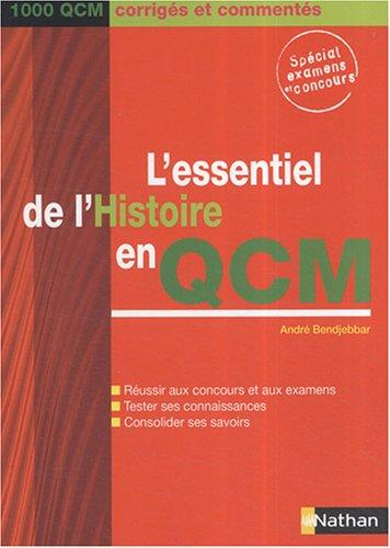 L'essentiel de l'histoire en QCM