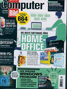 Computer Bild mit DVD 3/2021 "Die beste Software fürs HomeOffice"