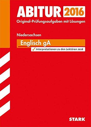 Abiturprüfung Niedersachsen - Englisch GA