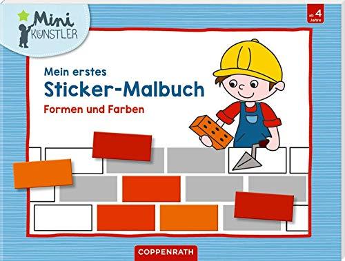 Mein erstes Sticker-Malbuch: Formen und Farben (Mini-Künstler)