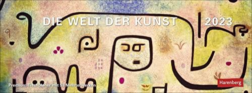 Die Welt der Kunst Premium-Tischplaner 2023: Wochenkalender mit 53 Meisterwerken