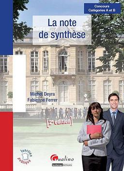 La note de synthèse : concours catégories A et B