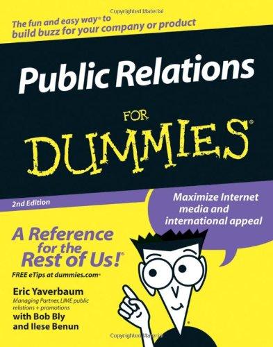 Public Relations For Dummies