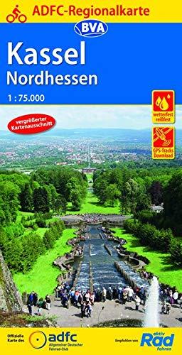 ADFC-Regionalkarte Kassel Nordhessen, 1:75.000, reiß- und wetterfest, GPS-Tracks Download (ADFC-Regionalkarte 1:75000)