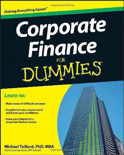 Corporate Finance for Dummies