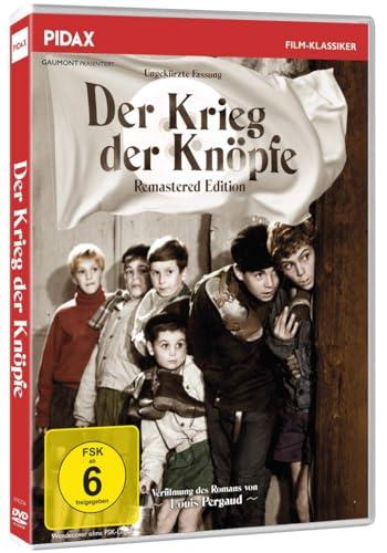 Der Krieg der Knöpfe - Remastered Edition (La guerre des boutons) / Grandiose Erstverfilmung in ungekürzter Fassung des legendären Romans von Louis Pergaud (Pidax Film-Klassiker)