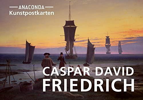 Postkarten-Set Caspar David Friedrich: 18 Kunstpostkarten aus hochwertigem Karton. ca. 0,28€ pro Karte