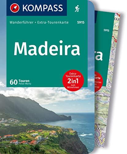 KOMPASS Wanderführer Madeira, 60 Touren: mit Extra-Tourenkarte, GPX-Daten zum Download