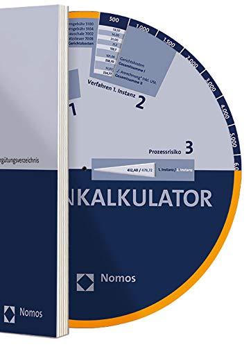 Gebührenkalkulator: Umfassendes Tabellenbuch mit Vergütungsverzeichnis und Gebührenrad