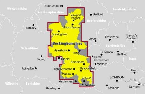 Ordnance Survey Buckinghamshire Street Atlas