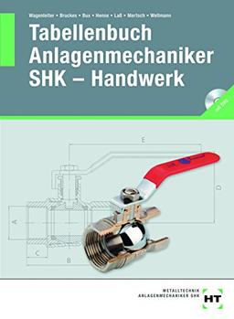 Tabellenbuch Anlagenmechaniker SHK - Handwerk: Lehrbuch mit CD-ROM