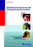 Alphabetisches Repertorium der homöopathischen Tiermedizin