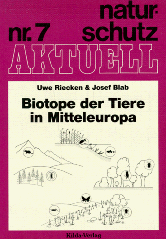 Biotope der Tiere in Mitteleuropa