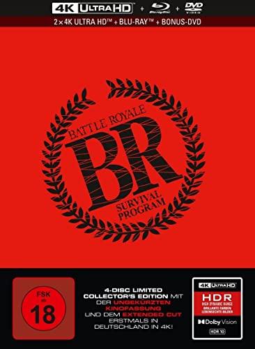 Battle Royale - 4-Disc Limited Collector's Edition im Mediabook (2 4K Ultra HD) (+ Blu-ray) (+ Bonus-DVD)