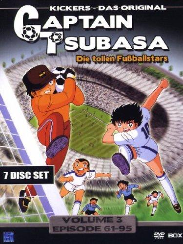 Captain Tsubasa: Die tollen Fußballstars - Vol. 3, Episode 61-95 (7 DVDs)