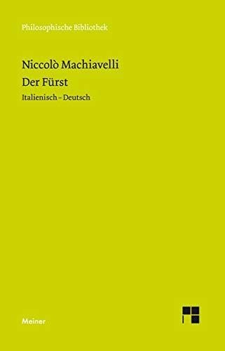 Der Fürst (Philosophische Bibliothek)