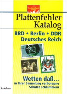 Plattenfehlerkatalog BRD /Berlin DDR /Deutsches Reich