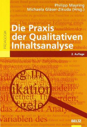 Die Praxis der Qualitativen Inhaltsanalyse (Beltz Pädagogik)