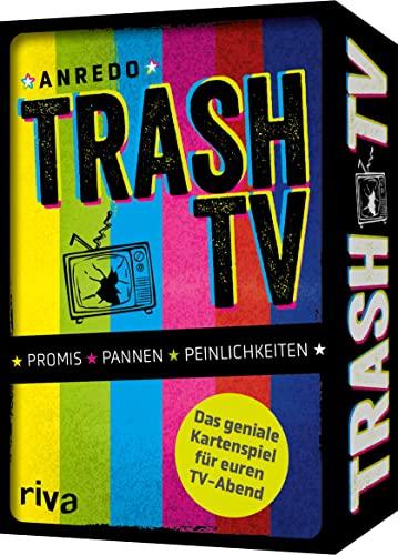 Trash-TV – Promis, Pannen, Peinlichkeiten: Das geniale Kartenspiel für euren TV-Abend. Das perfekte Geschenk für alle Trash-TV-Fans. Mit Trinkspielvariante. Ab 18 Jahren