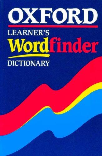 Oxford Learner's Wordfinder Dictionary (Diccionarios)