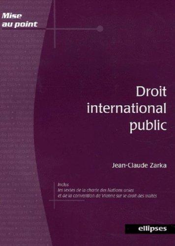 Droit international public