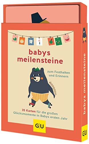 Babys Meilensteine: 35 Karten für die großen Glücksmomente in Babys erstem Jahr zum Festhalten und Erinnern (GU Buch plus Partnerschaft & Familie)